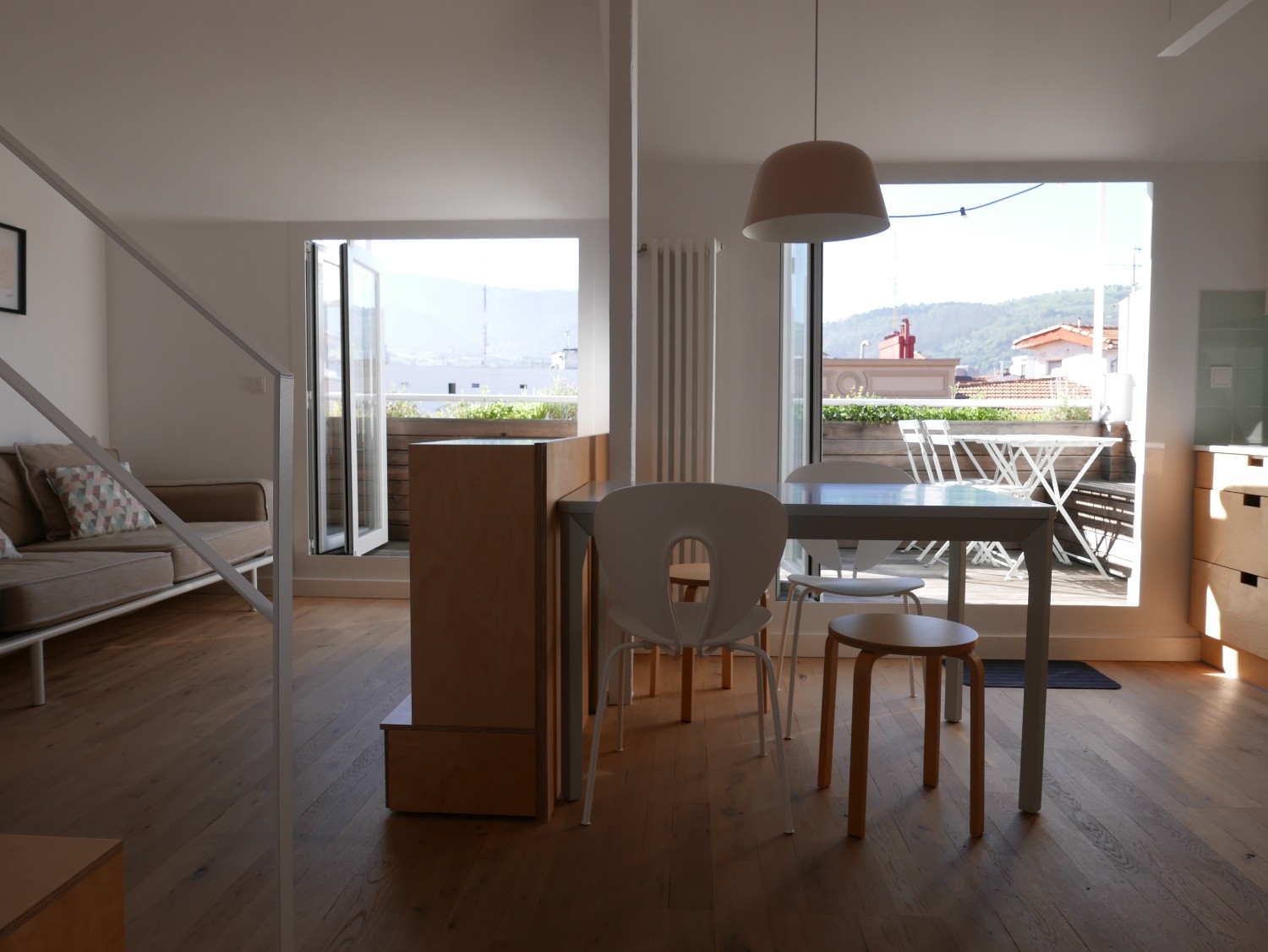 Ático con terraza en Bilbao