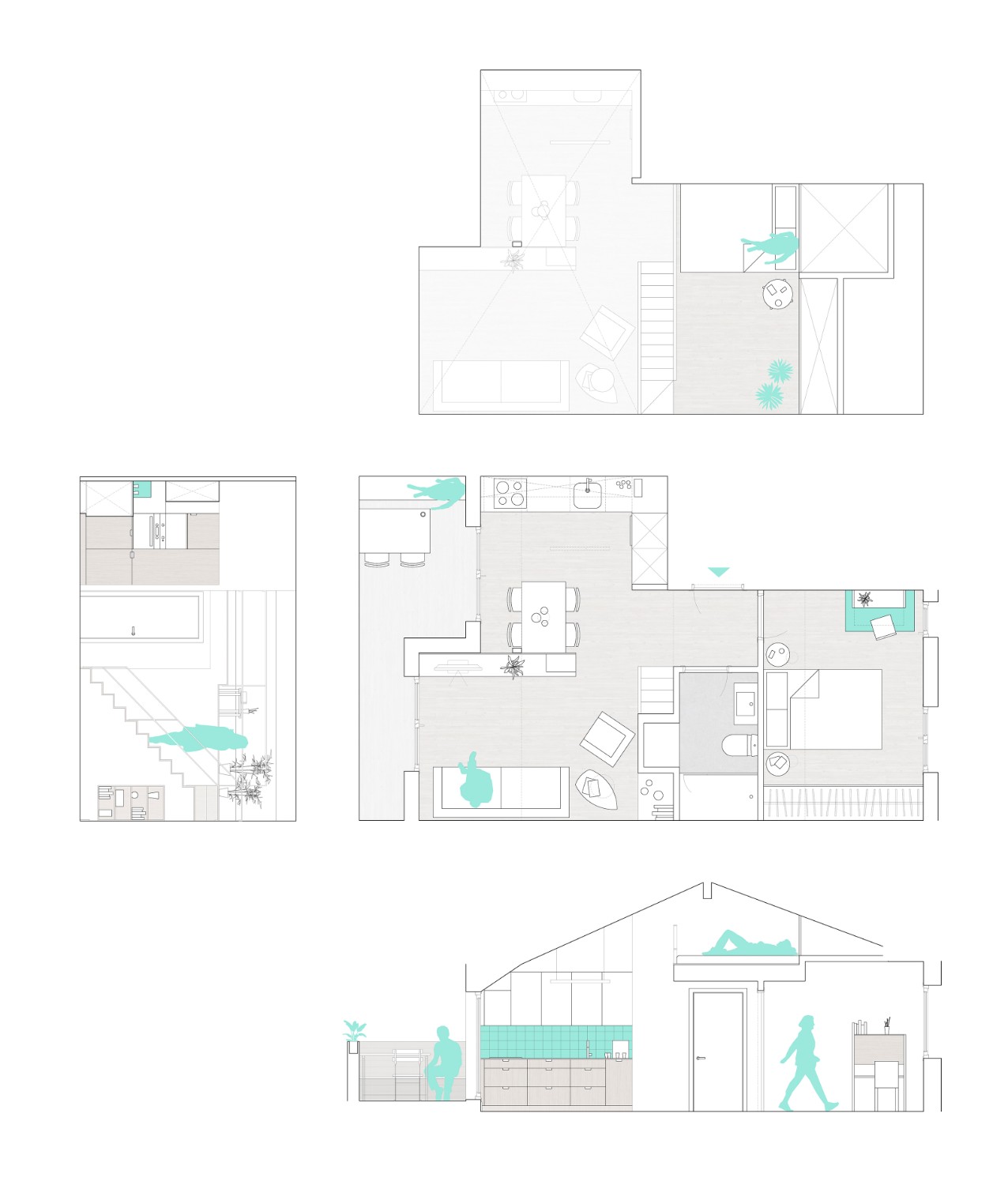 Ático con terraza en Bilbao