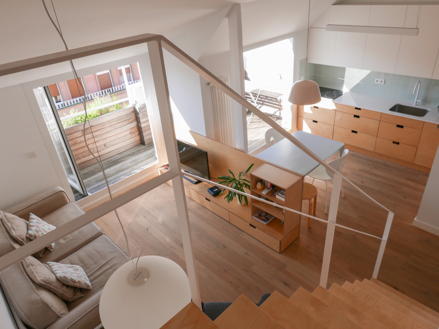 Ático con terraza en Bilbao